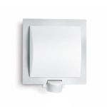 Steinel Wall Light Outdoor L 20 S Stainless Steel | E27 Max 60W - Motion and Light Sensor 
