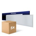 Multipack 5x Noxion LED Panel Ecowhite V4.0 28W 3360lm CCT  |  300X1200 UGR<19