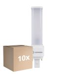 Multipack 10x Ledvance DULUX-D LED 5W - 840 Cool White | 2-Pin - Replaces 10W