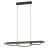 Eglo Pendant Boyal Wood Black, Rusty 40.5W 3600lm - 830 Warm White | Dimmable