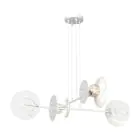 Emibig Pendant Xotic Steel White | Suitable for 4x E27 - Max 15W